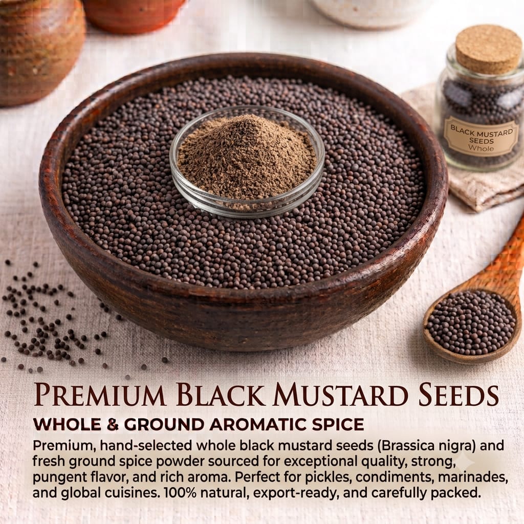 Premium Black Mustard Seeds